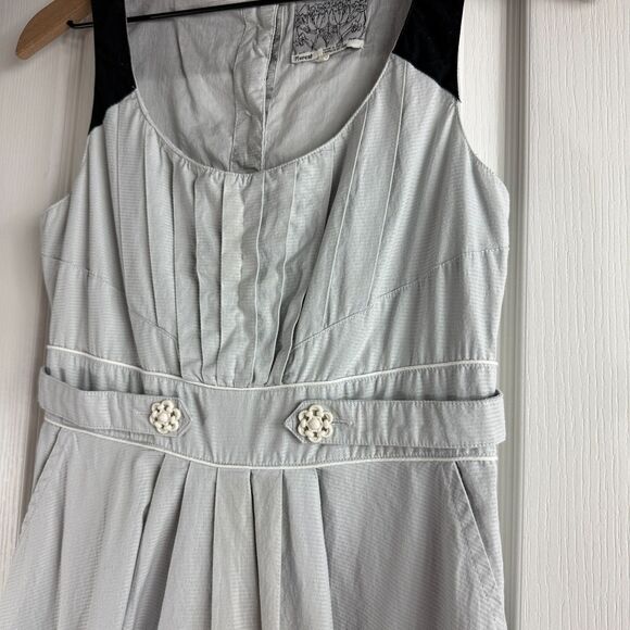 Anthropologie Floreat Women's Bud To Bloom Sleeveless Pleats Pockets Size 2 - Picture 3 of 12